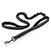 Beker Bungee Dog Leash 2 Handles,Elastic Heavy Duty Leash with Soft Padded Handles for Medium/Large Dogs,Best for Walking Training(Leash-4 to 6 Feet)