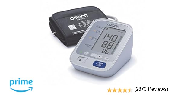 OMRON M3 - Tensiómetro de brazo digital con detección del pulso arrítmico, validado clínicamente