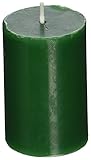 2 x 3 Hunter Green Pillar Candle
