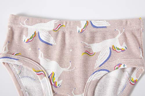 Kids Series Toddler Soft Cotton Panties Little Girls' Assorted Underwear (Pack of 6) Size 3T 4T