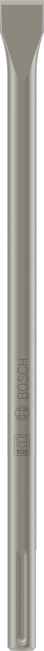Bosch 1x PRO SDS max-4C Flat Chisel (for Concrete, Brick, Ø mm, Professional Accessory Rotary Hammer Drill, Break Hammer)