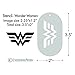 Stencil - Wonder Woman logo, Medium