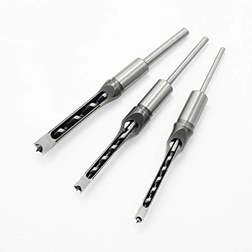 10mm/16mm Square Hole Mortiser Drill Bit Mortising Chisel Woodworking Electric Drill Tools Mayitr