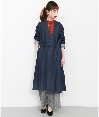Amazon Kbf Kbf レディスコート ノーカラーデニムコート One Wash One コート ジャケット 通販