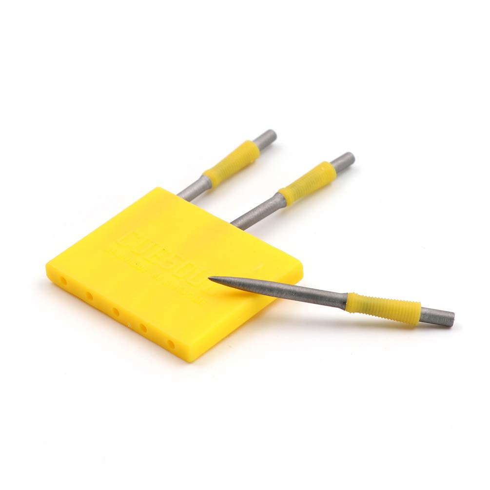 CUESOUL TOUCH POINT II Replacement Dart Steel Point,Steel Tips,Pack of 3pcs