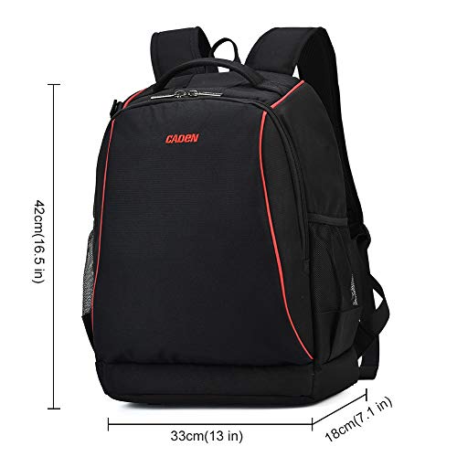 CADeN Camera Backpack Professional Large AntiTheft Photography Bag