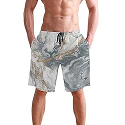Aluy's boutique Men's Summer Cool Swim Trunks Quick
