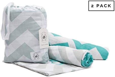 LoveBabyDays Organic Baby Swaddles - Ultra-Soft Nursing Receiving Blankets for Happy Snuggles and Sweet Dreams