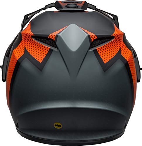 Bell MX-9 Adventure MIPS Full-Face Motorcycle Helmet (Switchback Matte Black/Flo Orange, Large) Bell MX-9 Adventure MIPS Full-Face Motorcycle Helmet (Switchback Matte Black/Flo Orange, Large)