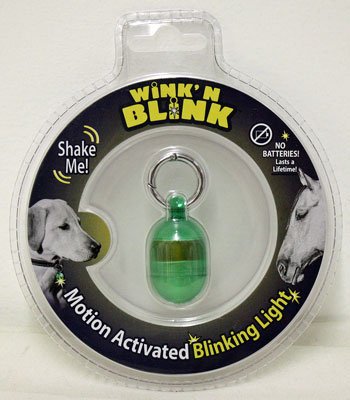 motion activated dog collar light