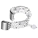 IMYMAX For Fitbit Charge 2 Bands Bracelets for women sport Handmade Bracelet wristband for Fitbit Charge 2 Smart Watch(White)