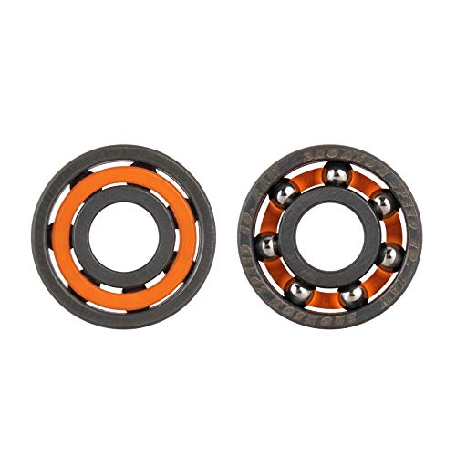 Bronson Speed Co. Raw Next Generation Shieldless Bearings (Set of 8)