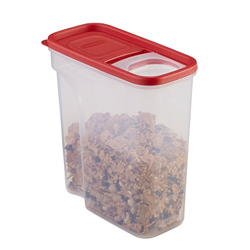 Modular Food Storage Cereal Container With Flip Top, 18 Cup, Racer Red