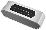Bonpie WS-712 Touch Screen Portable Wireless Bluetooth Speaker Super Bass Stereo Sound for iPhone, iPad, any Bluetooth Devices, Built-in Mic for Handsfree, Silver