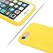 Beatuiphone Silicone iPhone 7/8 Plus Case Yellow Slim Gel Rubber Soft TPU Shockproof Drop Scratch Resistant Protective Cover for 5.5(7P/8P,B)