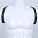 iiniim Men's Adjustable Faux Leather Body Chest Harness