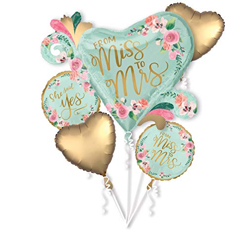 ANAGRAM INTERNATIONAL 3869401 Foil Balloon Bouquet, Various, Multi