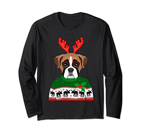 Unisex Long Sleeve Boxer Ugly Christmas Sweater T Shirt Xl | Desertcart  Brunei