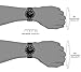 SINOBI Mens Slim Quartz Watch Black Ultra Thin Minimalist Wrist Watch with Stainless Steel Milanese Band and Analogue Display