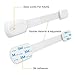 Child & Baby Proofing Cabinet Locks Child Safety Locks, Baby & Child Proof Cabinet Latch Oven Stove Toilet Fridge Drawer Locks,Adjustable Strap 6 Pack