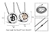 Global Jewelry King Queen Crown Couple Pendant Necklace Matching Set Love Valentine, Packed with a Gift Box