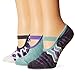 Muk Luks Women's Aloe Maryjane's 3 Pair Sock Pack, Festival, One Size