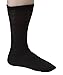 Debra Weitzner Diabetic Crew Socks Mens Womens Non-binding Socks Loose Fit 12 Pairs Black