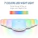 URPOWER 500ml Essential Oil Diffuser, Aromatherapy Diffusers for Essential Oils with Adjustable Mist Mode/4 Timer Settings/7 Colors LED Night Light Large Room Cool Mist Humidifier Air Diffuserthumb 1