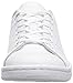 adidas Originals Unisex-Kids Stan Smith J Sneaker, White/White/White, 4 Medium US Big Kid