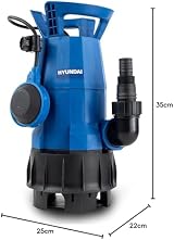 Hyundai 550W Submersible Pump with Float Switch 10500L/H 7m Lift view 9