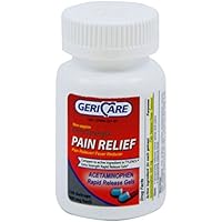Extra Strength Rapid Release Pain Relief Gelcaps, 100count