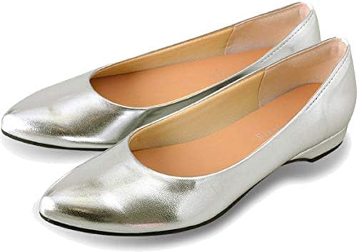 Amazon パンプス レディース ローヒール 痛くない 歩きやすい 黒 靴 スエード エナメル Pu スムース ソール アーモンドトゥ 仕事 コンフォート シューズ Nc パンプス