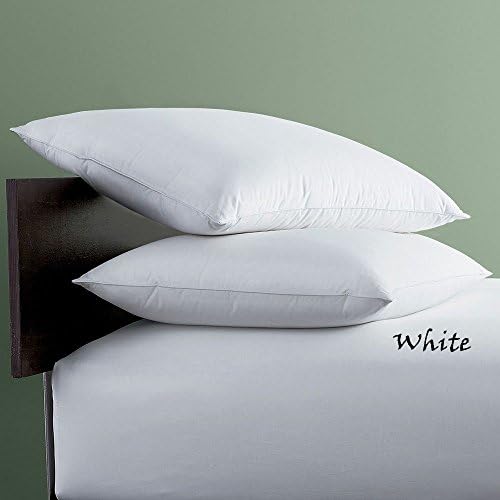 VEGAS HOTEL COLLECTION Crispy Super Soft PillowCases, 400-Thread-Count, 2-PCs Solid Pillow Cases 100% Egyptian Cotton ( King, White )