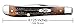 Case 6.5 Bonestag Slimline Trapper Pocket Knife