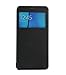 PASONOMI Galaxy Note 5 Case, [Smart Window View] Samsung Galaxy Note 5 Folio Wallet Case - Slim Flip Leather Case for Samsung Galaxy Note 5 (View Series Black)