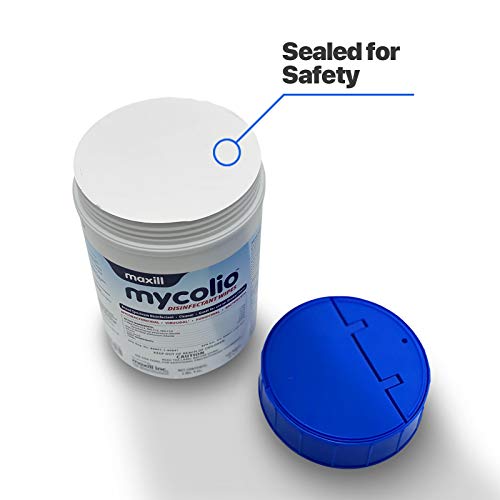 Mycolio Hospital Grade Disinfectant Wipes 160 Wipes 6" x 7