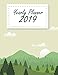 Yearly Planner 2019: Yearly Calendar Book. Monthly, Yearly Calendar Planner, Daily Weekly Monthly Pl by