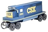 CSX GP-38 Diesel Engine - Wooden Toy Train by Whittle Shortline Railroad