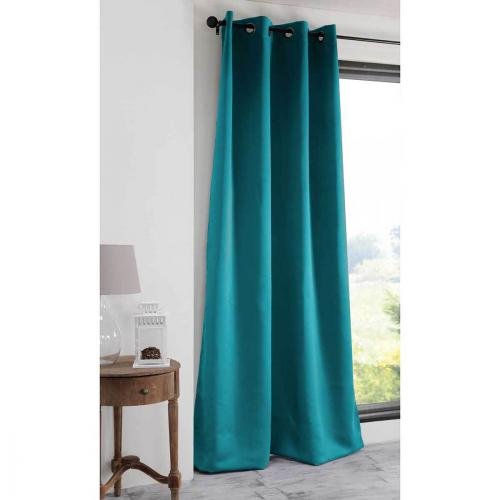 LOVELY CASA Notte Blackout Curtain Polyester, polyester, Celadon, 250x135 cm — image 1