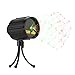 Laser Lights Christmas LED Projector Star Laser Shower with RF Remote Controller IP65 Waterproof Outdoor Indoor Green and Red Star Light for Xmas, Holiday, Party and Garden Decoration