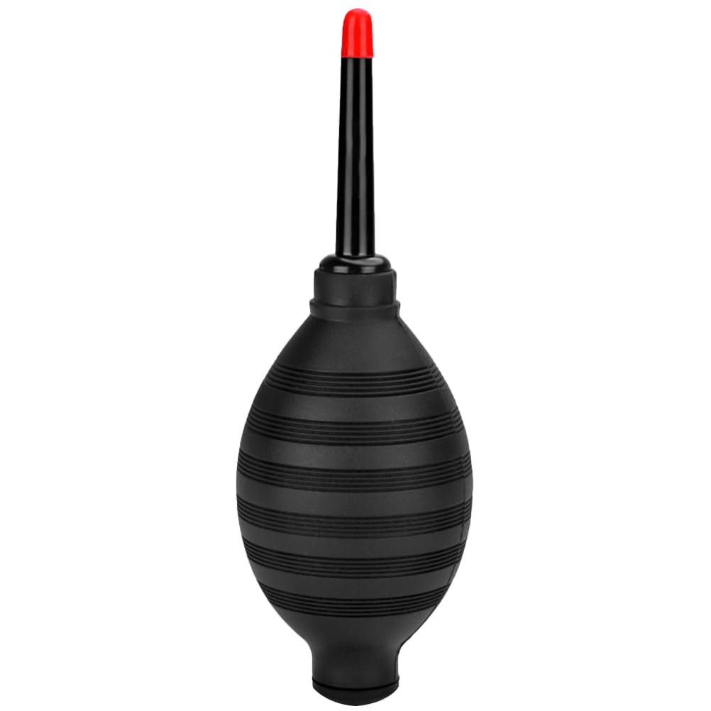 SOLUSTRE Lens Cleaning air Blower dust air Remover Compressed Rubble Blower air Blower Rocket Blower dust Blower Eyelashes Extension Cleaners car Squeeze Ball Silica Gel