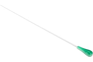PATIKIL 38cm/15Inch Music Conductor Baton,1Pcs Orchestra Baton Resin Handle for Singing Leader Music Director Green