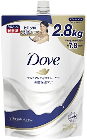 【Amazon.co.jp限定】 Dove(ダヴ) 【大容量】ボディソープ(ボディウォッシュ) プレミアム モイスチャーケア 詰替え用 超特大 2800g