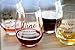 Wine Because it Makes Dumb People Sound Smarter | Funny Wine Glass | Stemless Wine Goblet | Perfect Wine Accessory | Unique Gift for Wine Lover, Best Friend, Bachelorette Party, Novelty Gift
