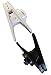 Black & White Shirt Clips for Headphone, Earphone and Headset Cable and Wire; Headphones Clothing Clip;