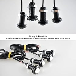 Boigoo 12v Universal Front Grille Marker Light Kit
