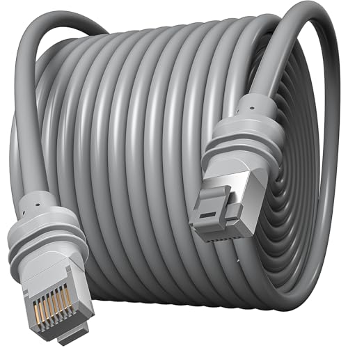 3BAO Starlink Gen 3 Kabel 50M, wasserdichte Starlink-Kabelverlängerung für Starlink Standard Actuated Gen 3 / Satellite V3, Ersatz-Starlink-Ethernet-Kabel Gen 3
