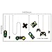 Amaonm Removable Creative Game Controllers Vinyl Wall Decal Peel & Stick Art Decor Games Wall Stickers for Kids Children Boy Bedroom Playroom Nursery Walls Background Decoration (31