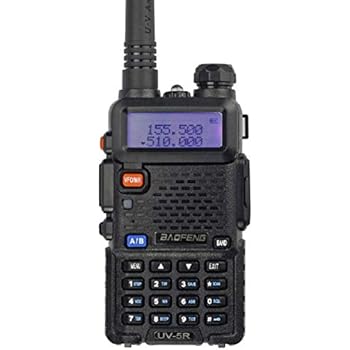 BaoFeng UV-5R Dual Band Two Way Radio (Black)