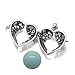Wing Heart Mexican Bola Harmony Chime Ball Angel Caller Pregnancy Locket Pendant Necklace Women Presents 30